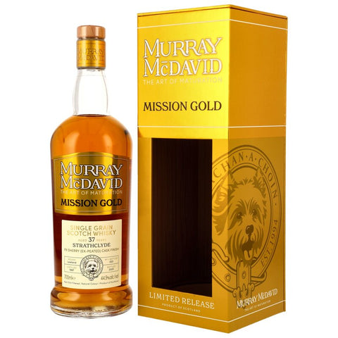 Strathclyde 1987/2025 - 37 y.o. - Single Grain - PX Sherry Barrique (Ex-Peated) Finish - Murray McDavid
