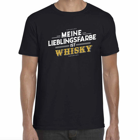 T-Shirt Meine Lieblingsfarbe ist Whisky - 2XL