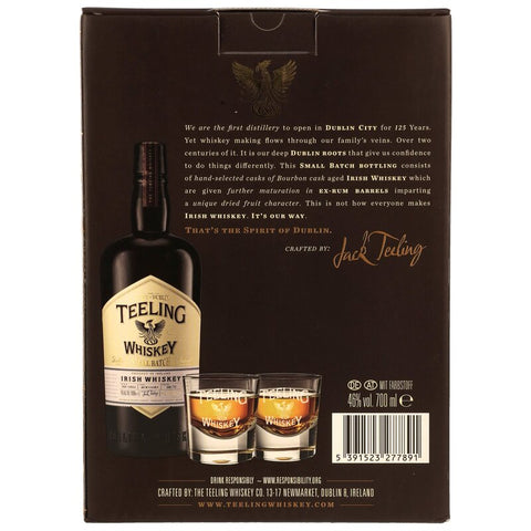 Teeling Rum Casks Finish + 2 Tumbler