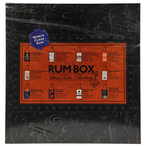 The Rum Box 10 x 0,05l Neue Ausstattung