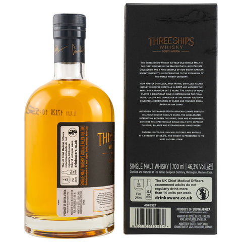 Three Ships 12 yo South African Single Malt