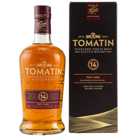 Tomatin 14 ans en fûts de Porto