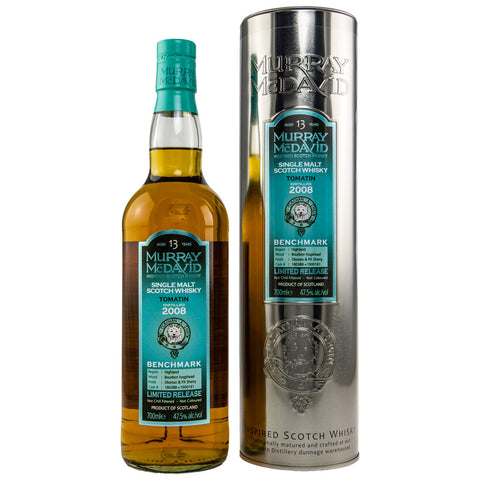 Tomatin 2008 - 13 yo First Fill Oloroso &amp; PX Cask #1803288+1900161 - Murray McDavid