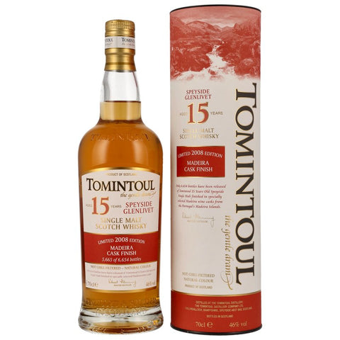 Tomintoul 15 ans Madère Cask Finish