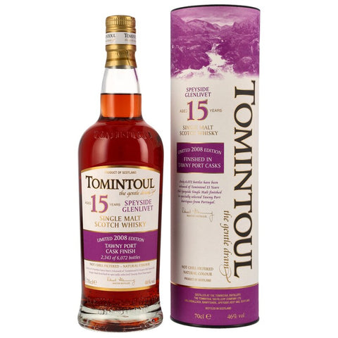 Tomintoul 2008 - 15 y.o. - Tawny Port Cask Finish - Auktion