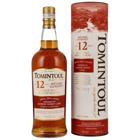 Tomintoul 2011/2023 - 12 yo - Oloroso Sherry Cask Finish