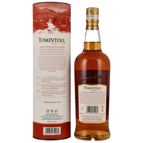 Tomintoul 2011/2023 - 12 yo - Oloroso Sherry Cask Finish