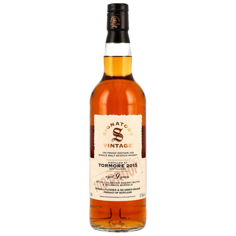 Tormore 2015/2025 - 9  y.o. - Signatory 100 PROOF Edition #45