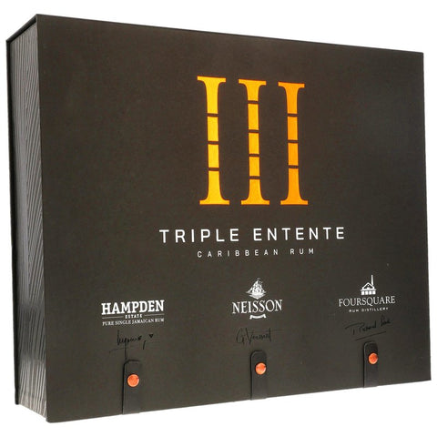 Triple Entente - 3x 0.7l White Rum (Hampden, Neisson &amp; Foursquare)
