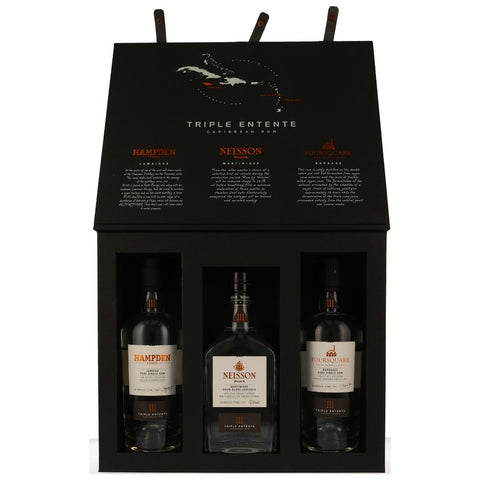 Triple Entente - 3x 0.7l White Rum (Hampden, Neisson &amp; Foursquare)
