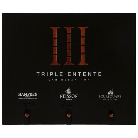 Triple Entente - 3x 0.7l White Rum (Hampden, Neisson &amp; Foursquare)