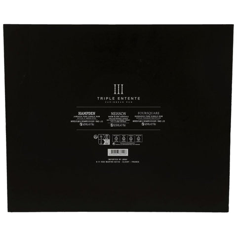Triple Entente - 3x 0.7l White Rum (Hampden, Neisson &amp; Foursquare)