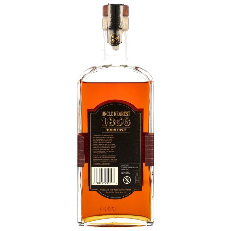 Buy Uncle Nearest 1856 - Whisky Switzerland