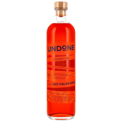 UNDONE No.5 Bittersweet Aperitif / Not Italian Apero (alkoholfrei) - MHD 04/2027