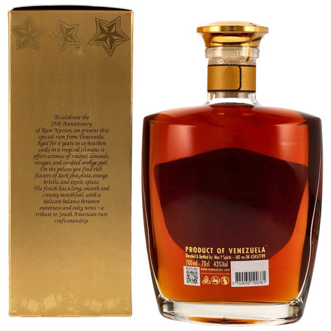 Carafe Venezuela XO 25e anniversaire - Rum Nation