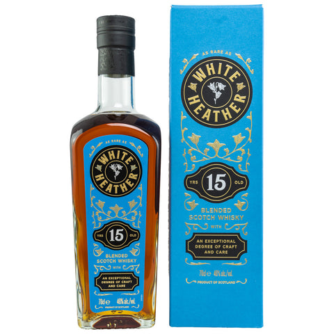 White Heather 15 yo Blended Scotch Whisky by Billy Walker