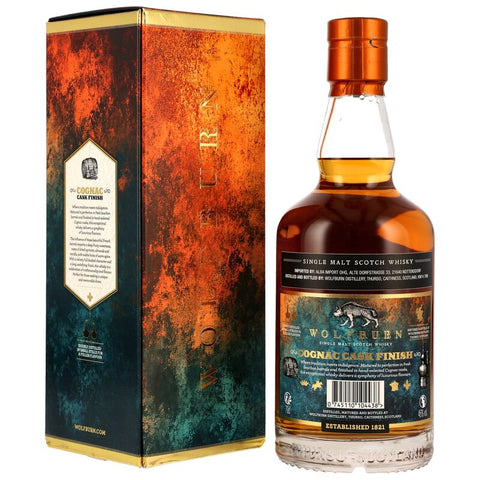 Wolfburn 2017/2025 - 8 ans - Finition en fût de cognac
