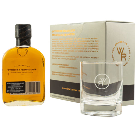 Woodford Reserve Distillers Select 200ml + Tumbler