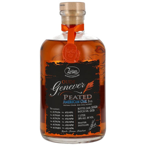 Zuidam Oude Genever 1 yo Peated AO - LITER