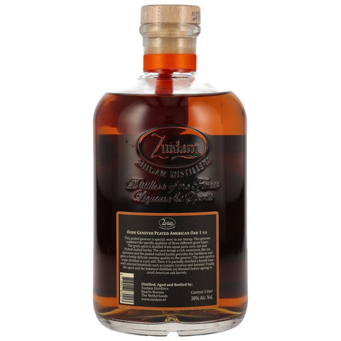 Zuidam Oude Genever 1 yo Peated AO - LITER