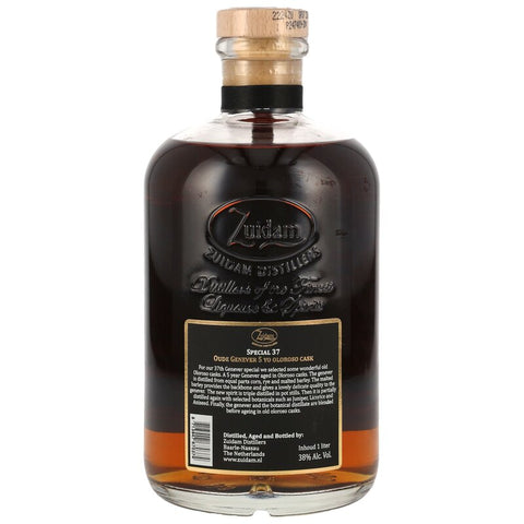 Zuidam Oude Genever 2019/2024 - 5 yo - Oloroso Cask Special No. 37 - LITERS