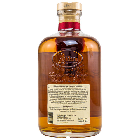 Zuidam Old Genever 3 yo - LITER