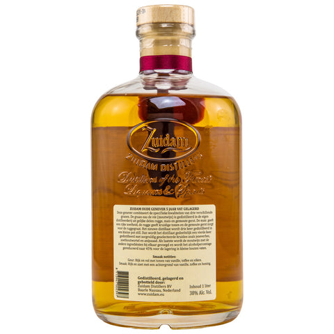 Zuidam Old Genever 5 yo - LITER