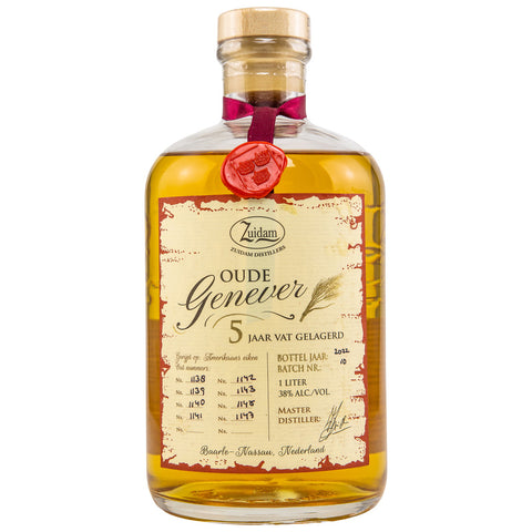 Zuidam Old Genever 5 yo - LITER
