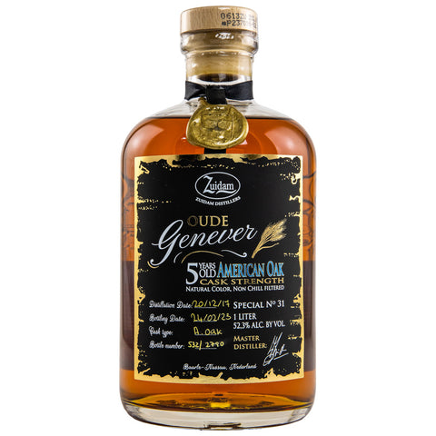 Zuidam Oude Genever 5 yo Cask Strength - LITER