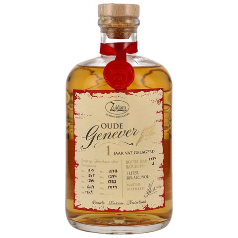 Zuidam Oude Genever - 1 yo - LITER
