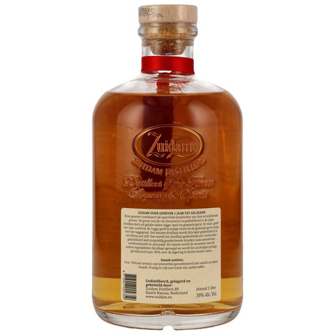 Zuidam Oude Genever - 1 yo - LITER