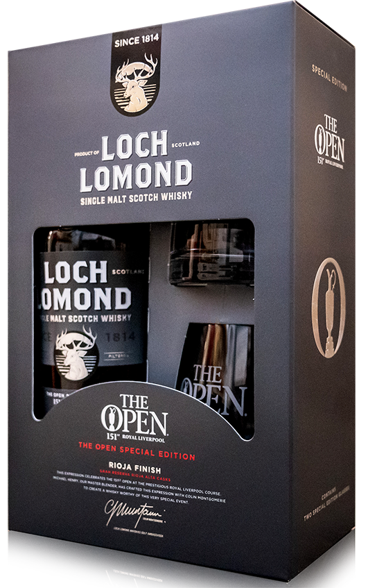 NEU - Loch Lomond The Open Special Edition 2023 · Rioja Finish · Geschenkset