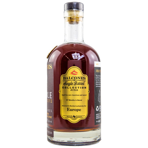 Balcones Single Barrel Rumble Cask - 64,7%