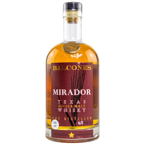 Balcones Texas Single Malt - Mirador