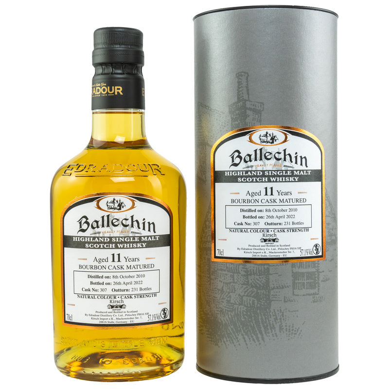 Ballechin 2010/2022 - 11 y.o. - Bourbon Cask Matured