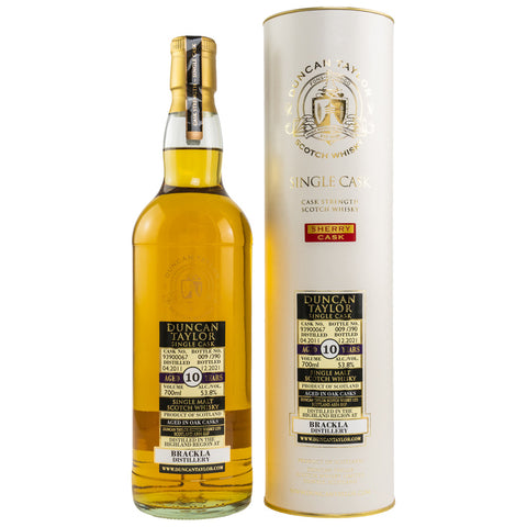 Brackla 2011/2021 - 10 y.o. - #93900067 - Sherry Cask (Duncan Taylor)