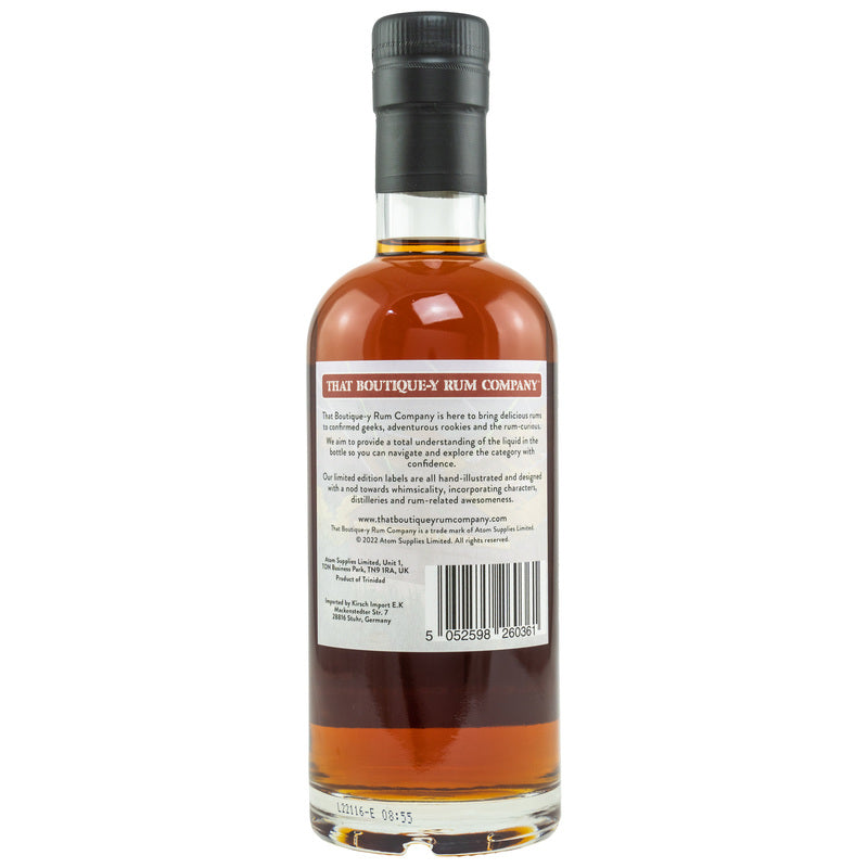 Caroni, Trinidad - Traditional Column Rum 23 y.o.  - Batch 11 (That Boutique-y Rum Company) Kirsch Exclusive