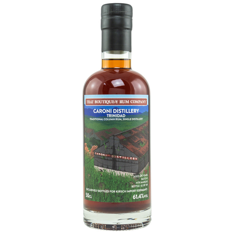 Caroni, Trinidad - Traditional Column Rum 24 y.o.  - Batch 9 (That Boutique-y Rum Company) Kirsch Exclusive