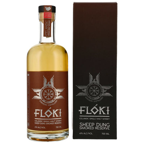 Floki Single Malt Whisky - Sheep Dung Smoked Reserve  in GP -700ml