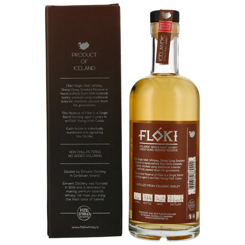 Floki Single Malt Whisky - Sheep Dung Smoked Reserve  in GP -700ml