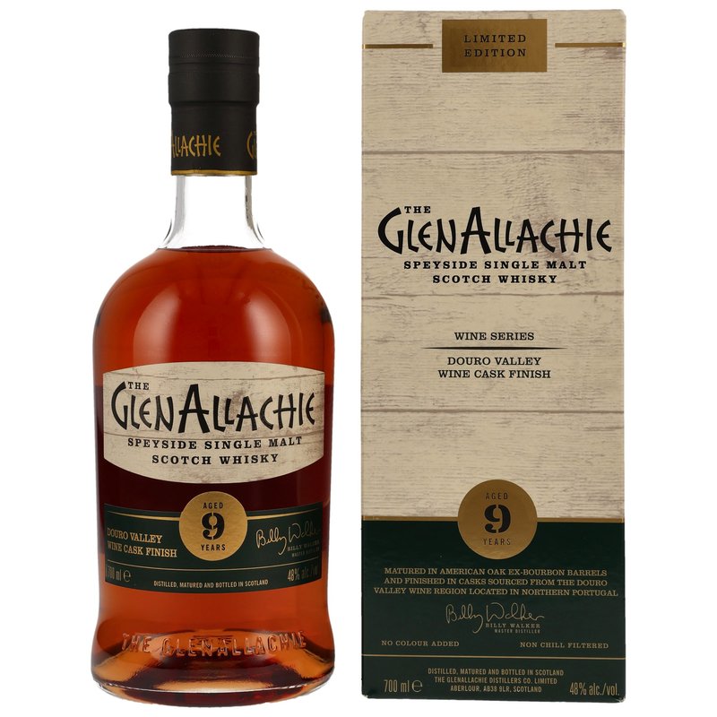 GlenAllachie 9 y.o. Douro Valley Wine Finish