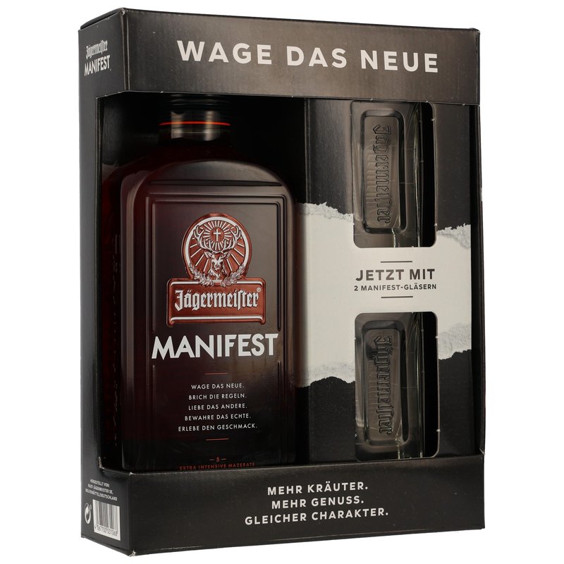 Jägermeister Manifest + Gläser