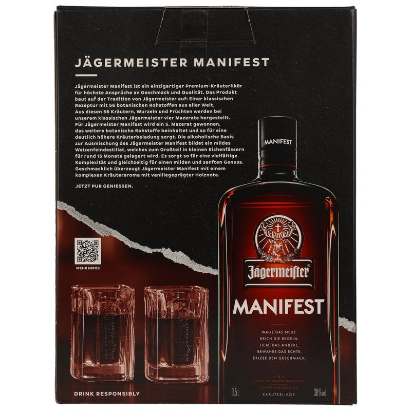 Jägermeister Manifest + Gläser