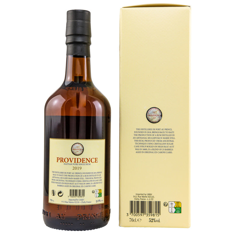Providence 2019/2022 - 3 y.o. - Haitian Pure Single Rum