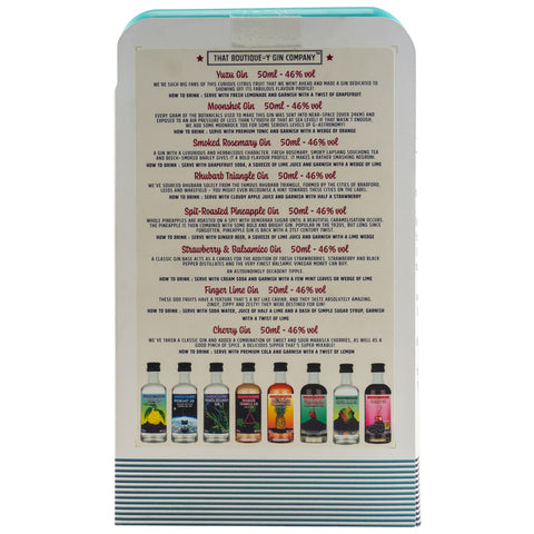 Retro Gin Fridge 8x0,05 Gin Minis (That Boutique-y Gin Company)
