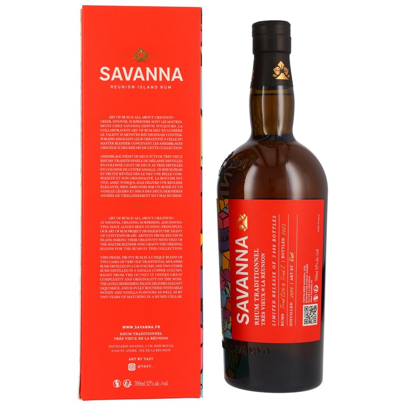 Savanna Rhum 2015/2023 Tres Vieux - VAST