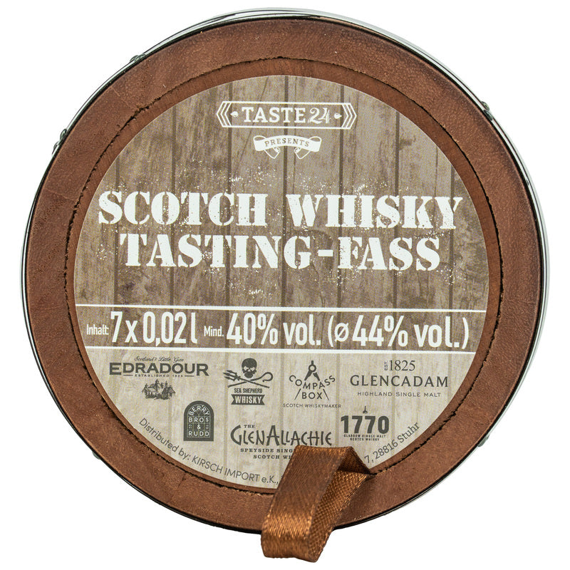 Scotch Whisky Tasting Fass 7x 0,02l