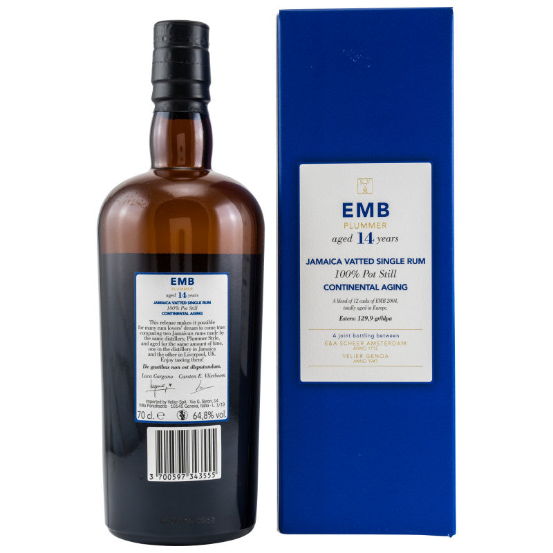 SVM 14 y.o. EMB Blend Jamaica Vatted Single Rum - Continental Aging - Plummer