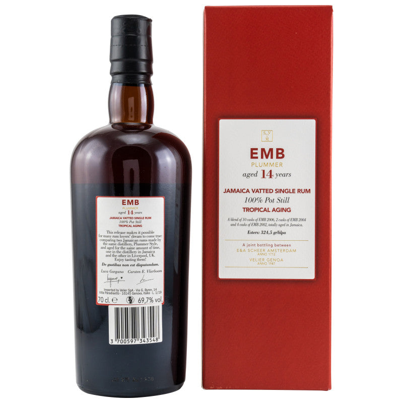 SVM 14 y.o. EMB Blend Jamaica Vatted Single Rum - Tropical Aging - Plummer